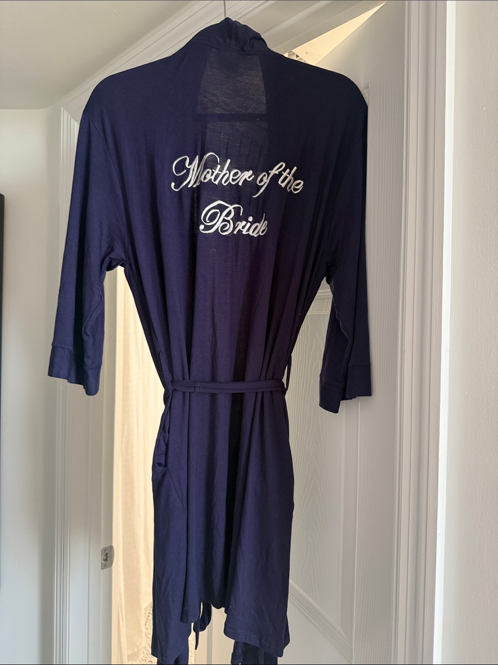 Mother of the Bride Navy Robe